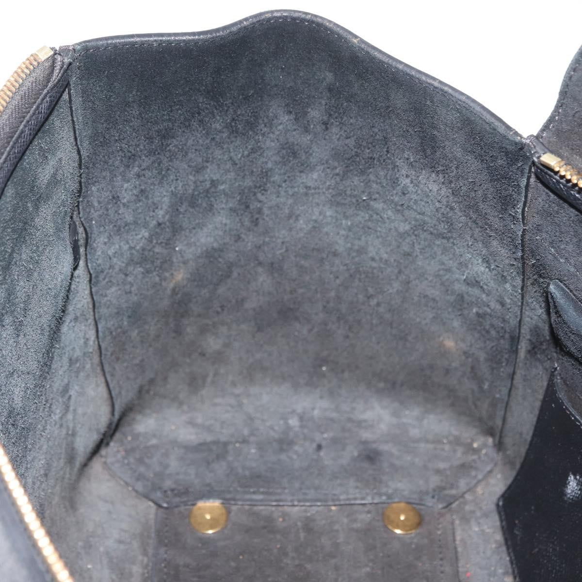 Celine Belt Bag Textured Leather Black Leather Handbag (Pre-Owned)
