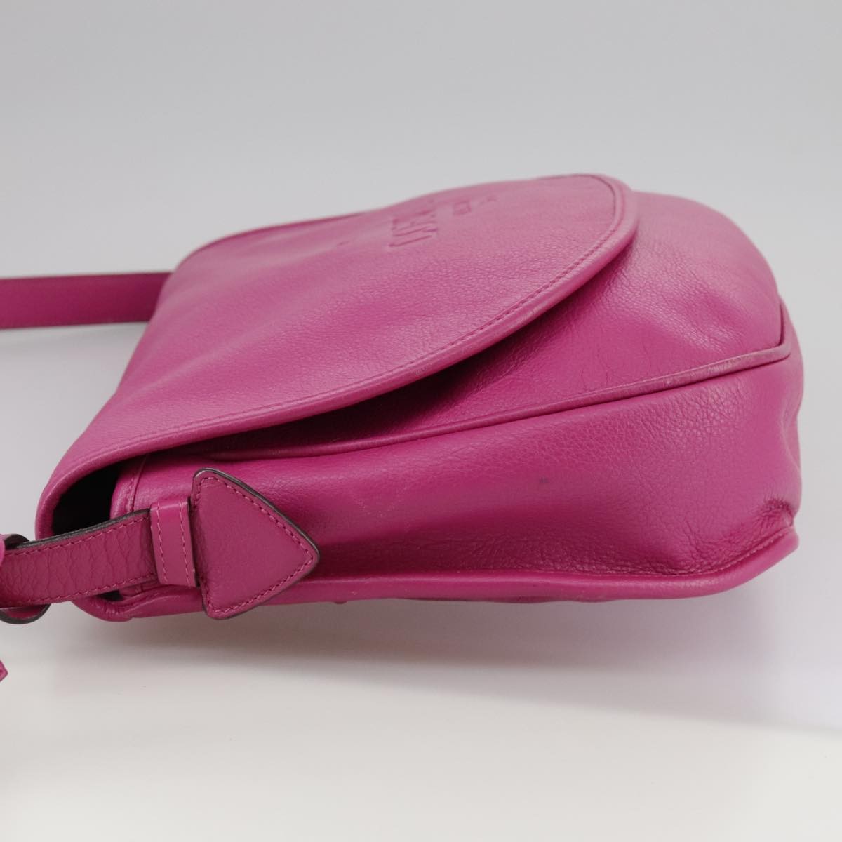Loewe Heritage Messenger Leather Pink Leather Shoulder Bag Bag (Pre-Owned)