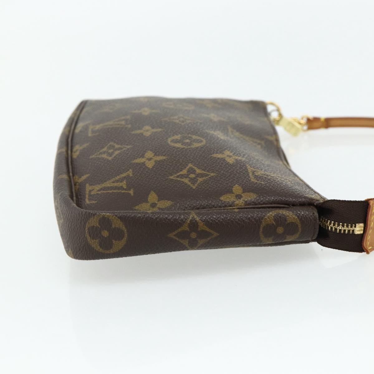 Louis Vuitton Pochette Accessoires Monogram Canvas Brown Canvas Clutche & Pouche Bag (Pre-Owned)