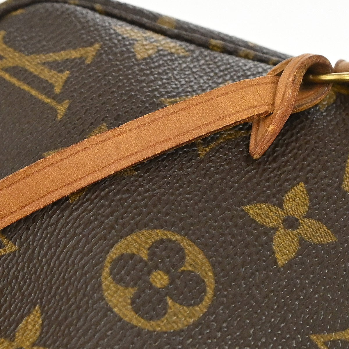 Louis Vuitton Pochette Accessoires Nm Monogram Canvas Brown Canvas Clutche & Pouche Bag (Pre-Owned)