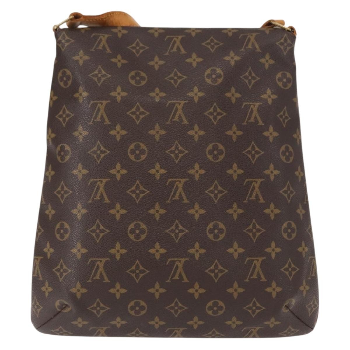 Louis Vuitton Musette Salsa Handbag Monogram Canvas Brown Canvas Shoulder Bag Bag (Pre-Owned)