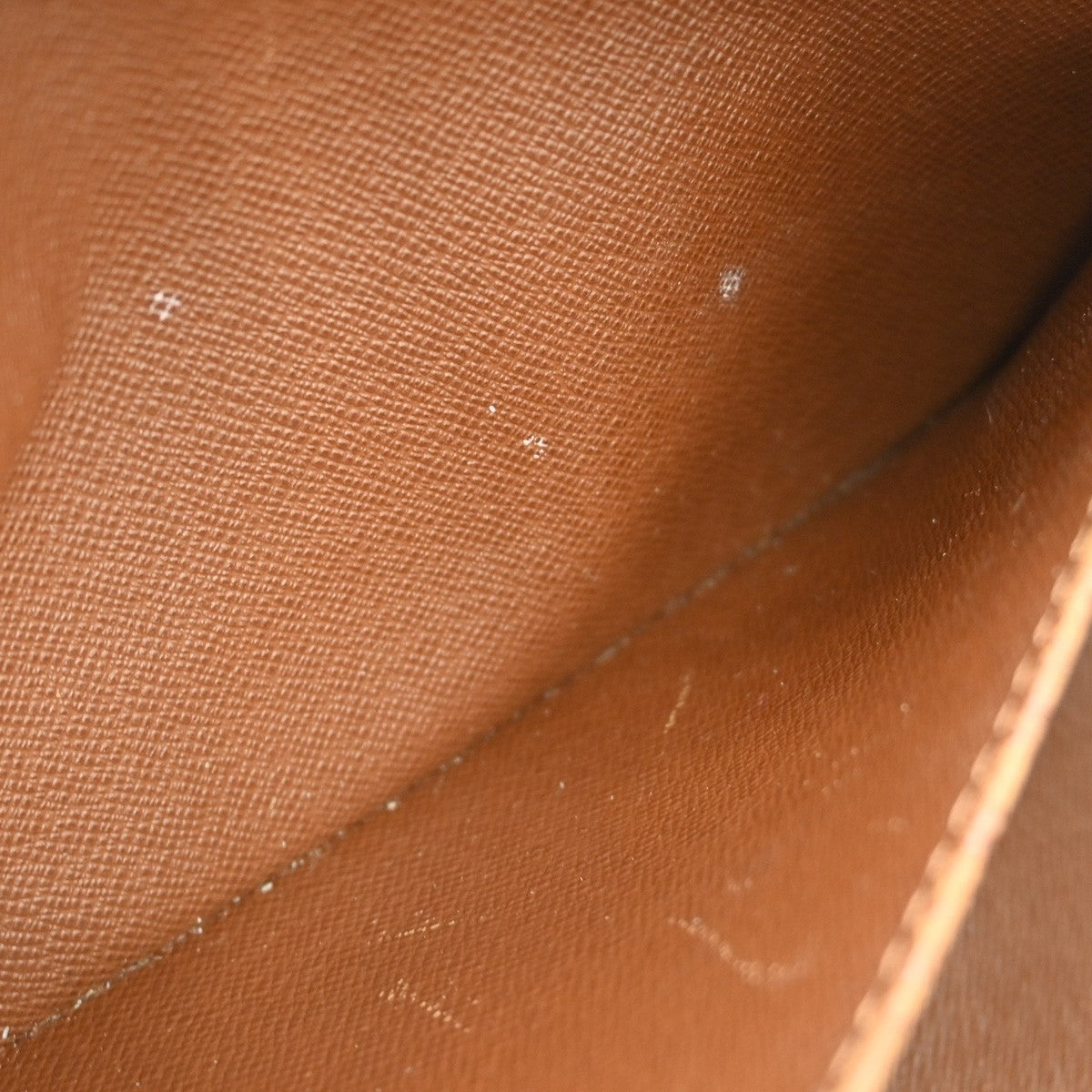 Louis Vuitton Cite Handbag Monogram Canvas Brown Canvas Shoulder Bag Bag (Pre-Owned)