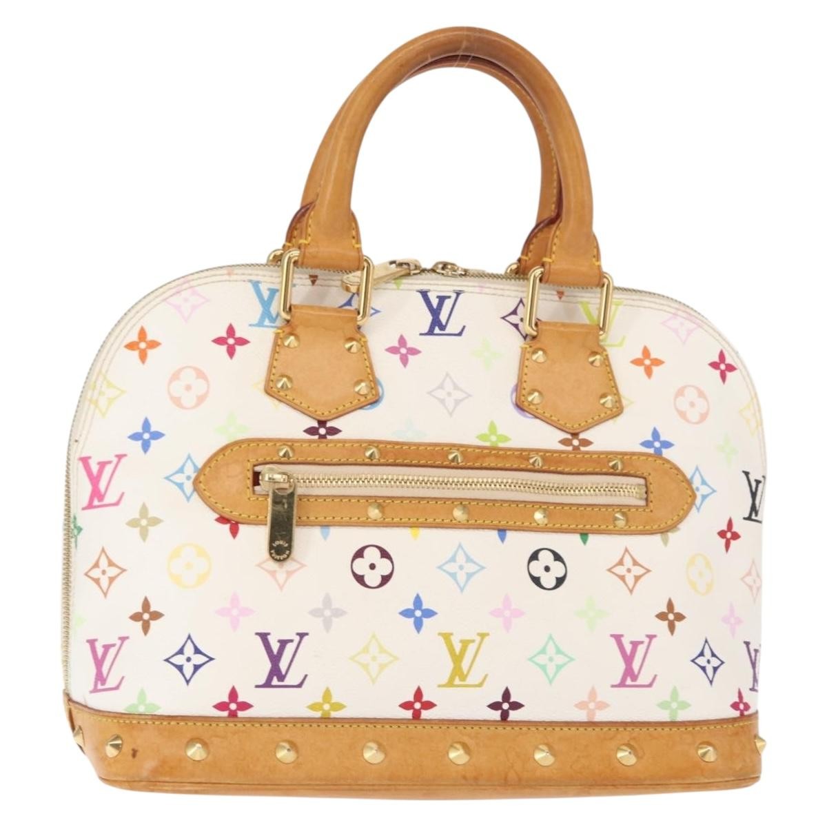 Louis Vuitton Alma Handbag Monogram Multicolor Multicolour Canvas Handbag (Pre-Owned)