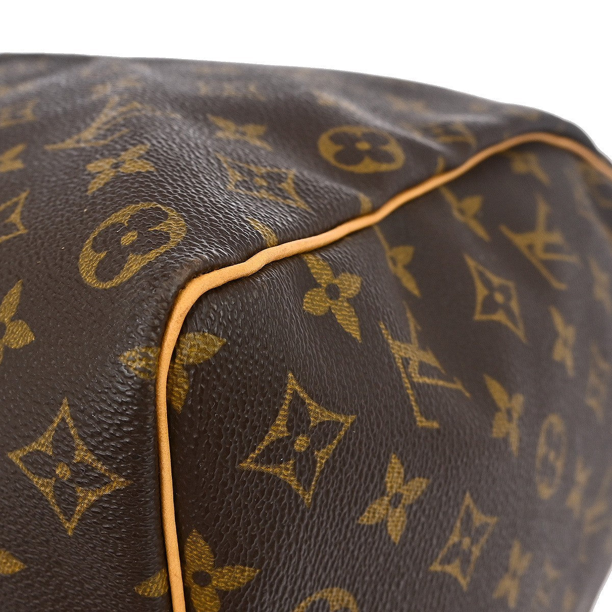 Louis Vuitton Keepall Bag Monogram Canvas Brown Canvas Travel Bag Bag (Pre-Owned)
