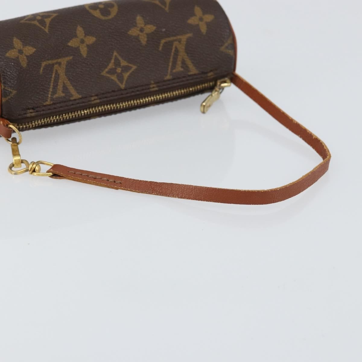 Louis Vuitton Papillon Pochette Monogram Canvas Brown Canvas Clutche & Pouche Bag (Pre-Owned)