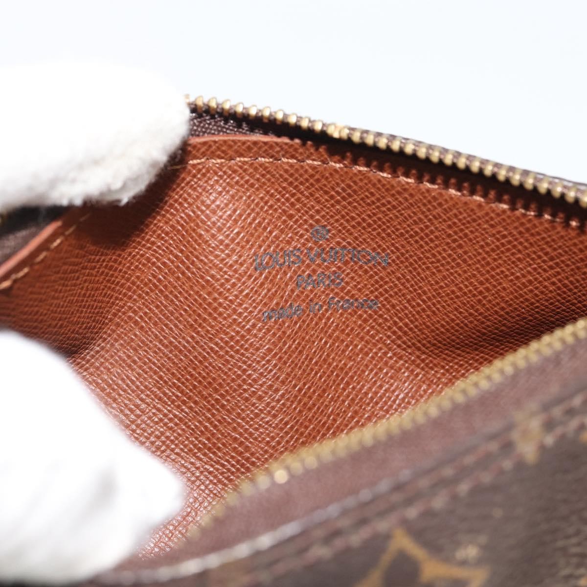 Louis Vuitton Papillon Pochette Monogram Canvas Brown Canvas Clutche & Pouche Bag (Pre-Owned)
