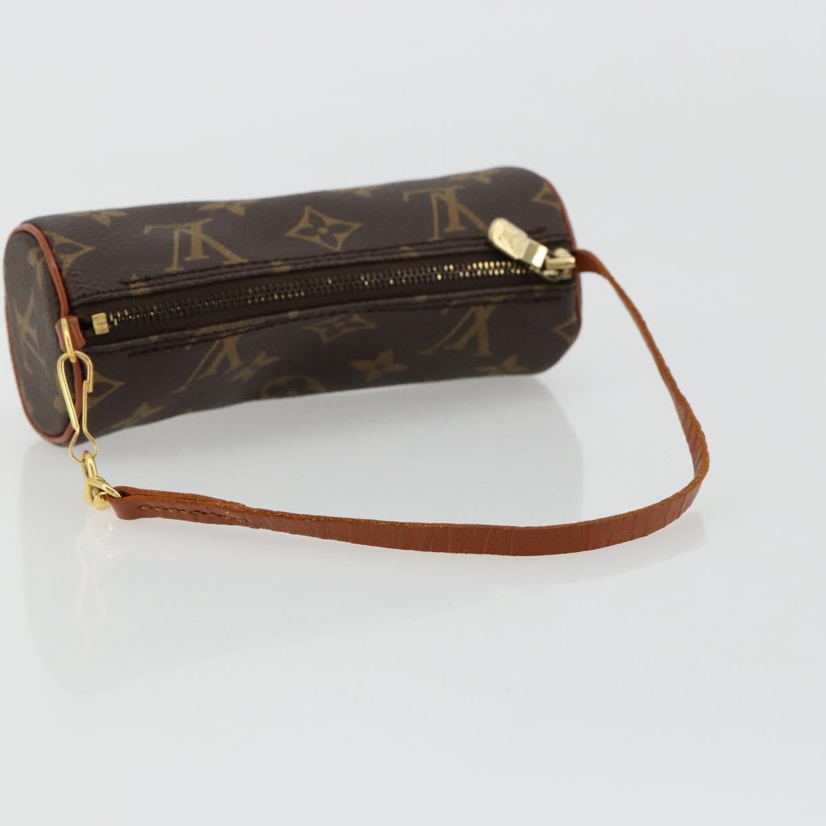 Louis Vuitton Papillon Pochette Monogram Canvas Brown Canvas Clutche & Pouche Bag (Pre-Owned)
