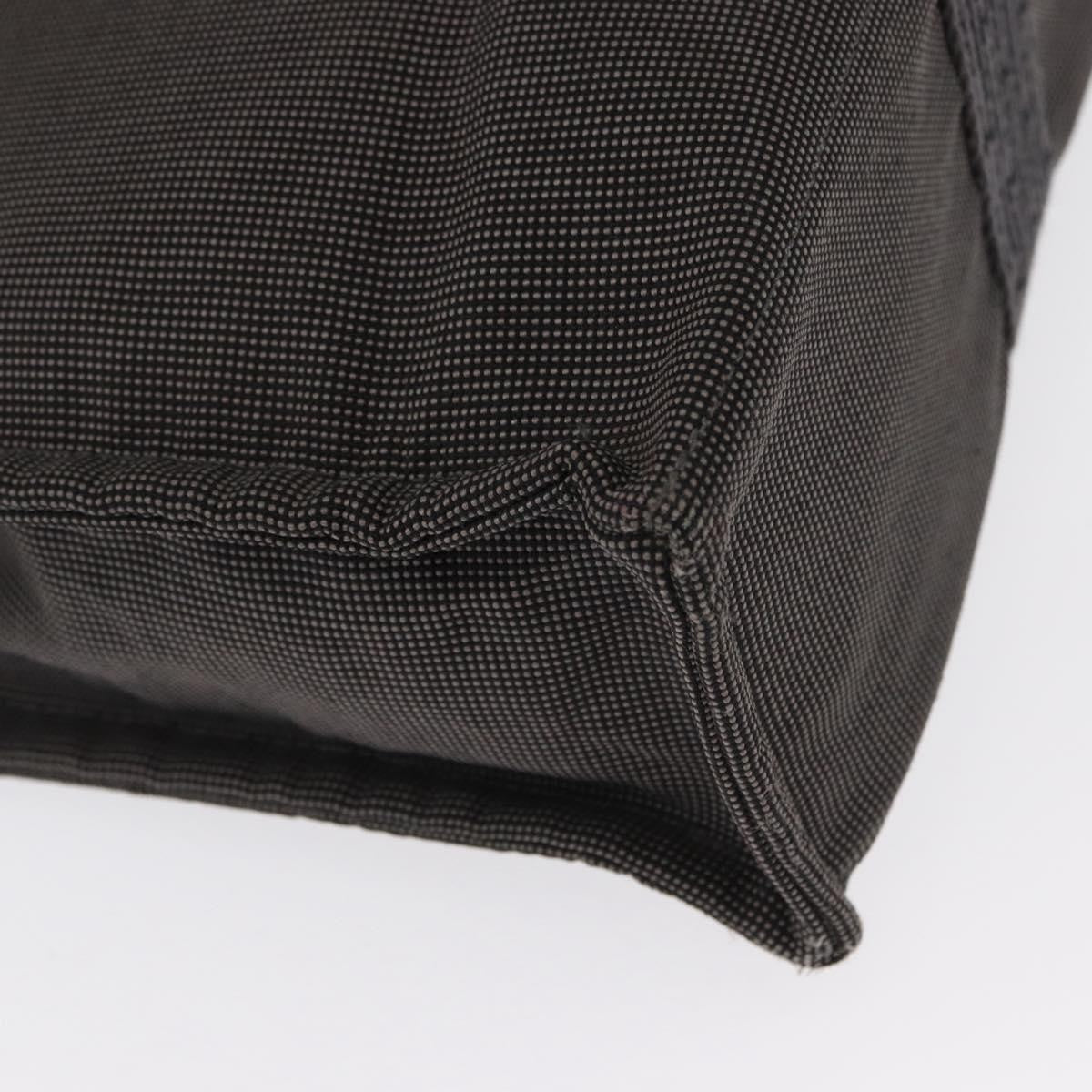 Hermes Fourre-Tout Herline Canvas Gray Canvas Tote Bag Bag (Pre-Owned)