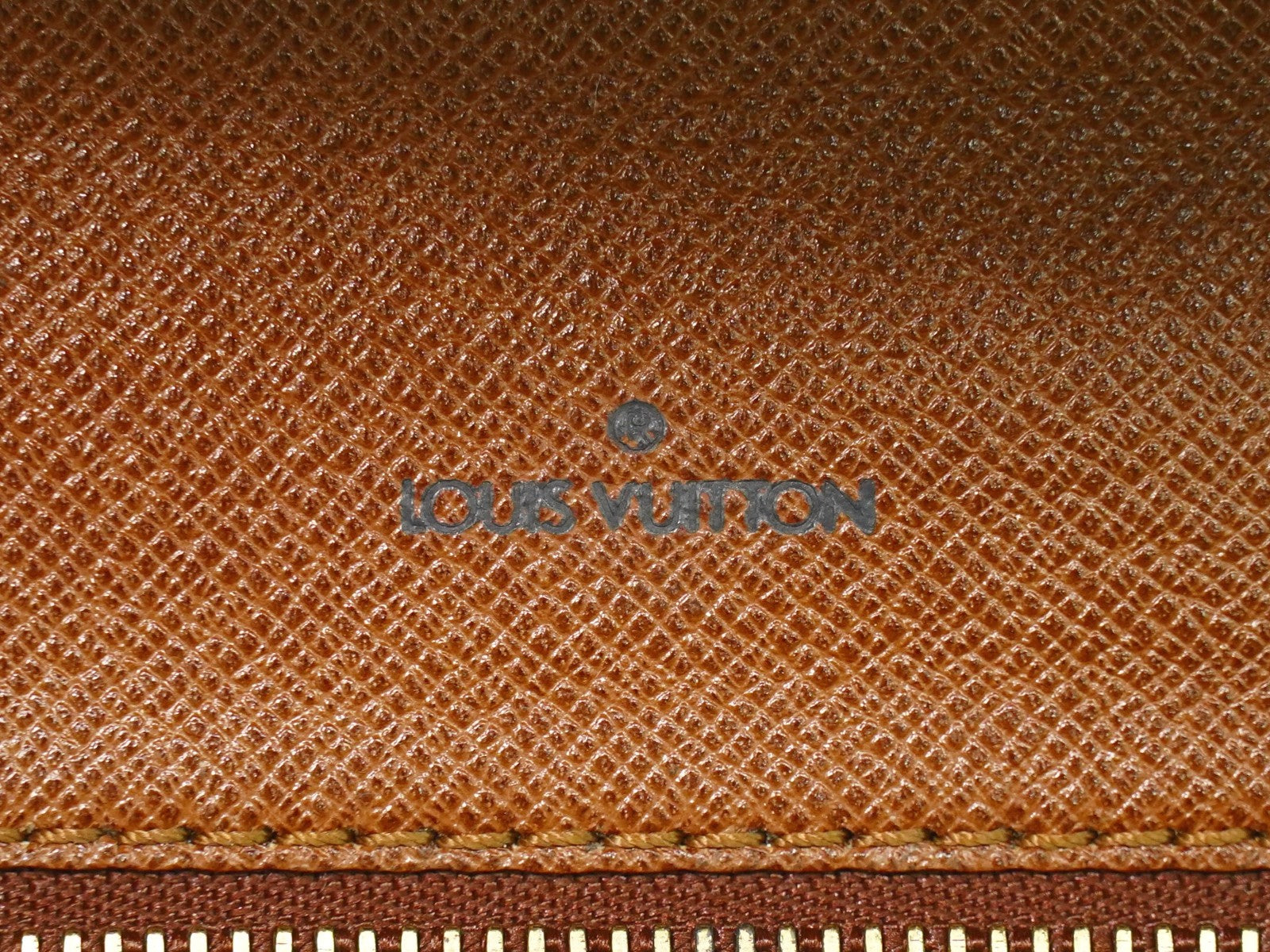 Louis Vuitton Monceau Handbag Monogram Canvas Brown Canvas Handbag (Pre-Owned)