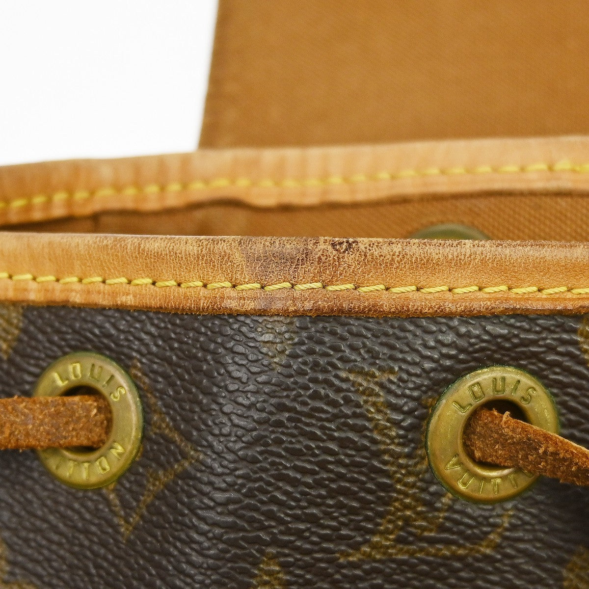 Louis Vuitton Montsouris Backpack Monogram Canvas Brown Canvas Backpack Bag (Pre-Owned)