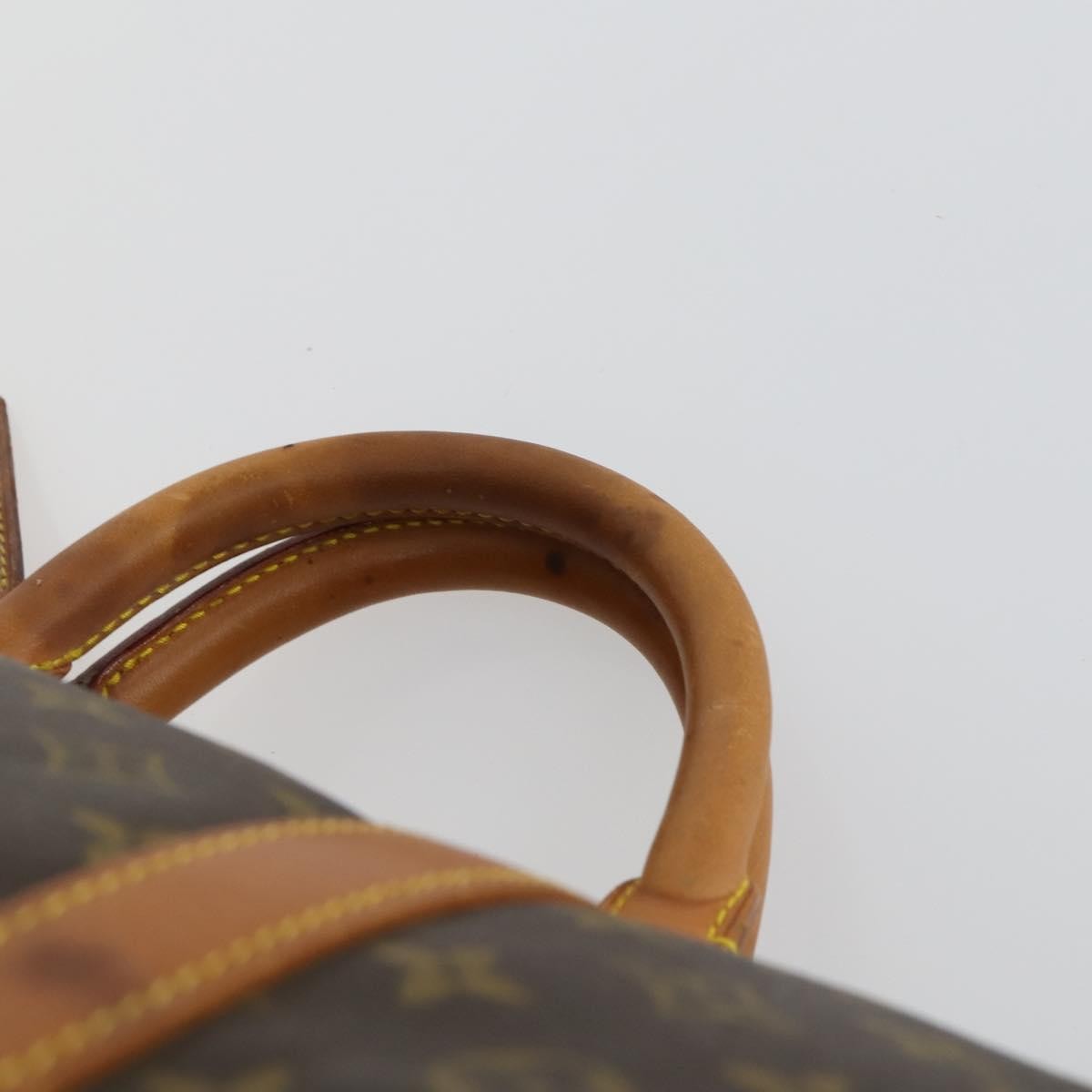Louis Vuitton Keepall Bag Monogram Canvas Brown Canvas Travel Bag Bag (Pre-Owned)
