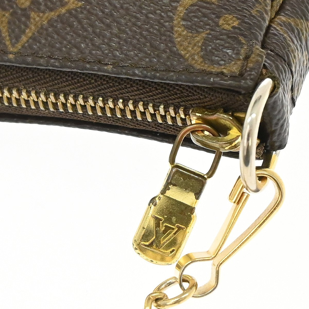 Louis Vuitton Pochette Accessoires Nm Monogram Canvas Brown Canvas Clutche & Pouche Bag (Pre-Owned)