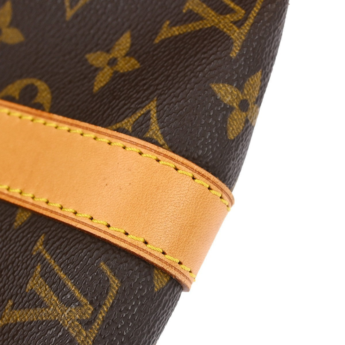 Louis Vuitton Keepall Bag Monogram Canvas Brown Canvas Travel Bag Bag (Pre-Owned)