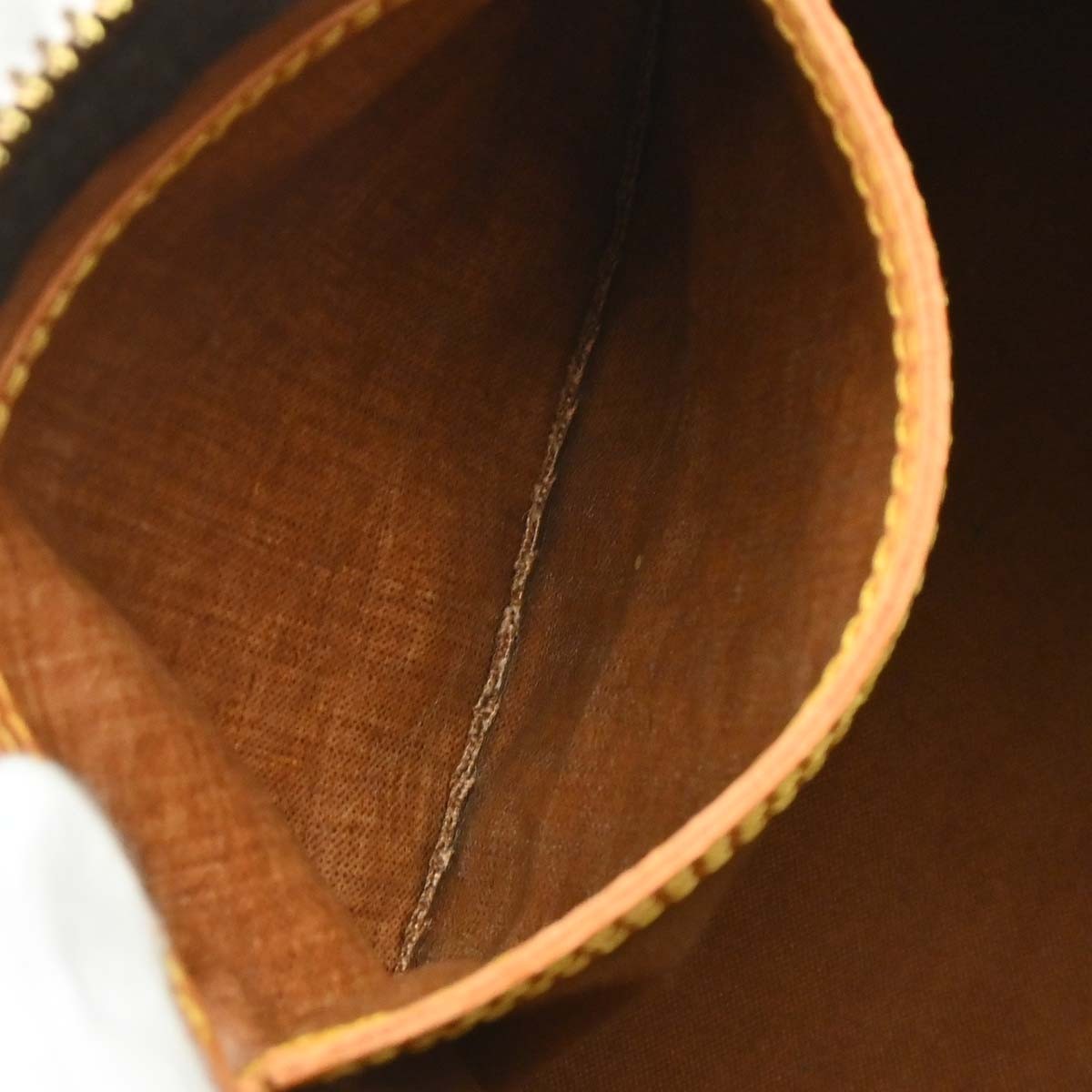 Louis Vuitton Speedy Handbag Monogram Canvas Brown Canvas Handbag (Pre-Owned)