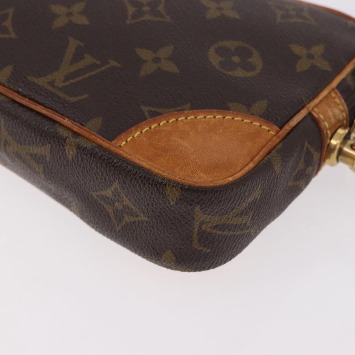 Louis Vuitton Marly Dragonne Clutch Monogram Canvas Brown Canvas Clutche & Pouche Bag (Pre-Owned)