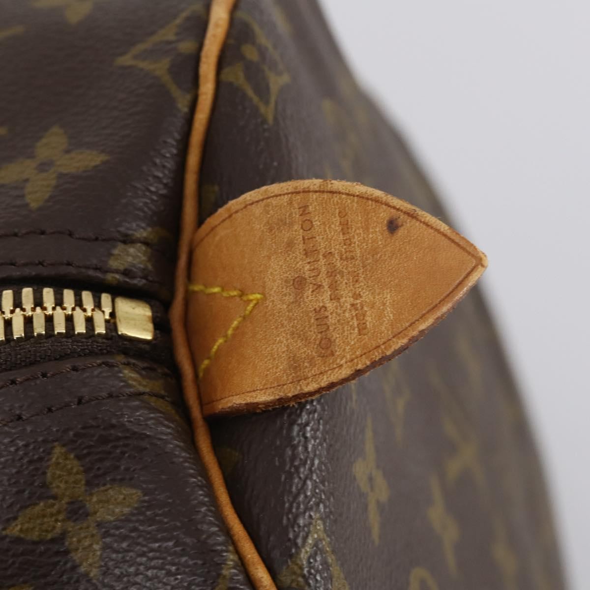 Louis Vuitton Keepall Bag Monogram Canvas Brown Canvas Travel Bag Bag (Pre-Owned)