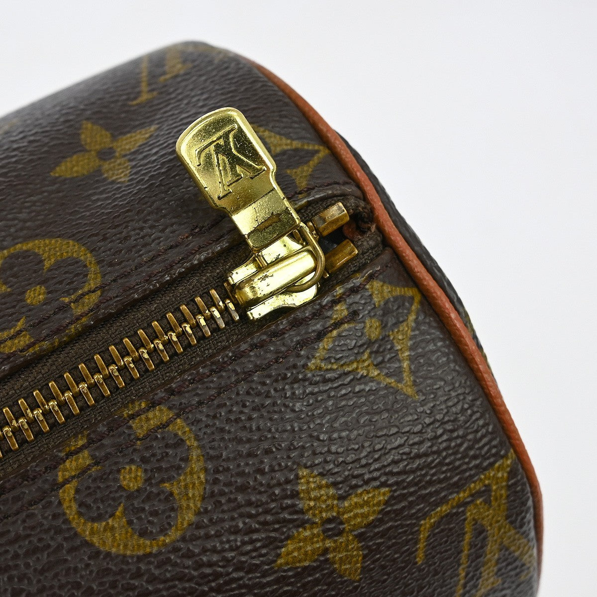 Louis Vuitton Papillon Handbag Monogram Canvas Brown Canvas Handbag (Pre-Owned)