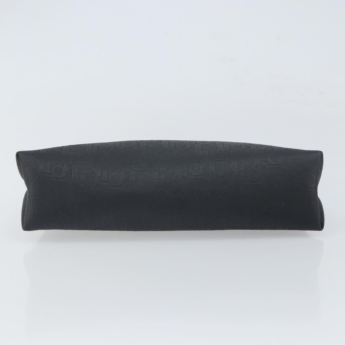 Christian Dior Trotter Pouch Canvas Black Canvas Clutche & Pouche Bag (Pre-Owned)