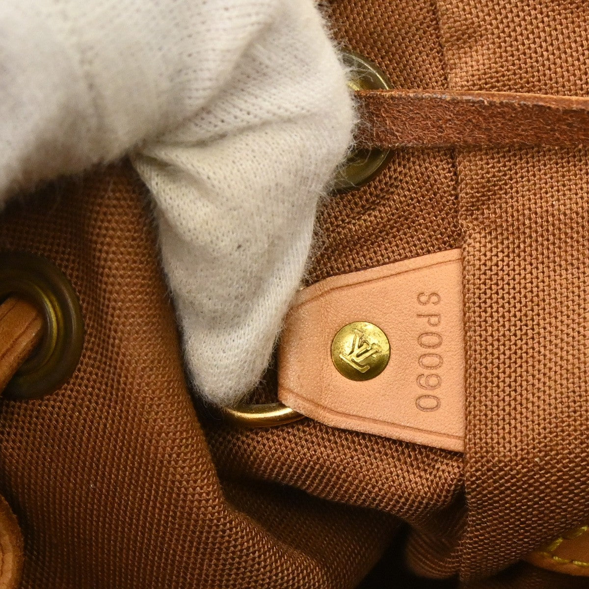 Louis Vuitton Vintage Montsouris Backpack Monogram Canvas Brown Canvas Backpack Bag (Pre-Owned)