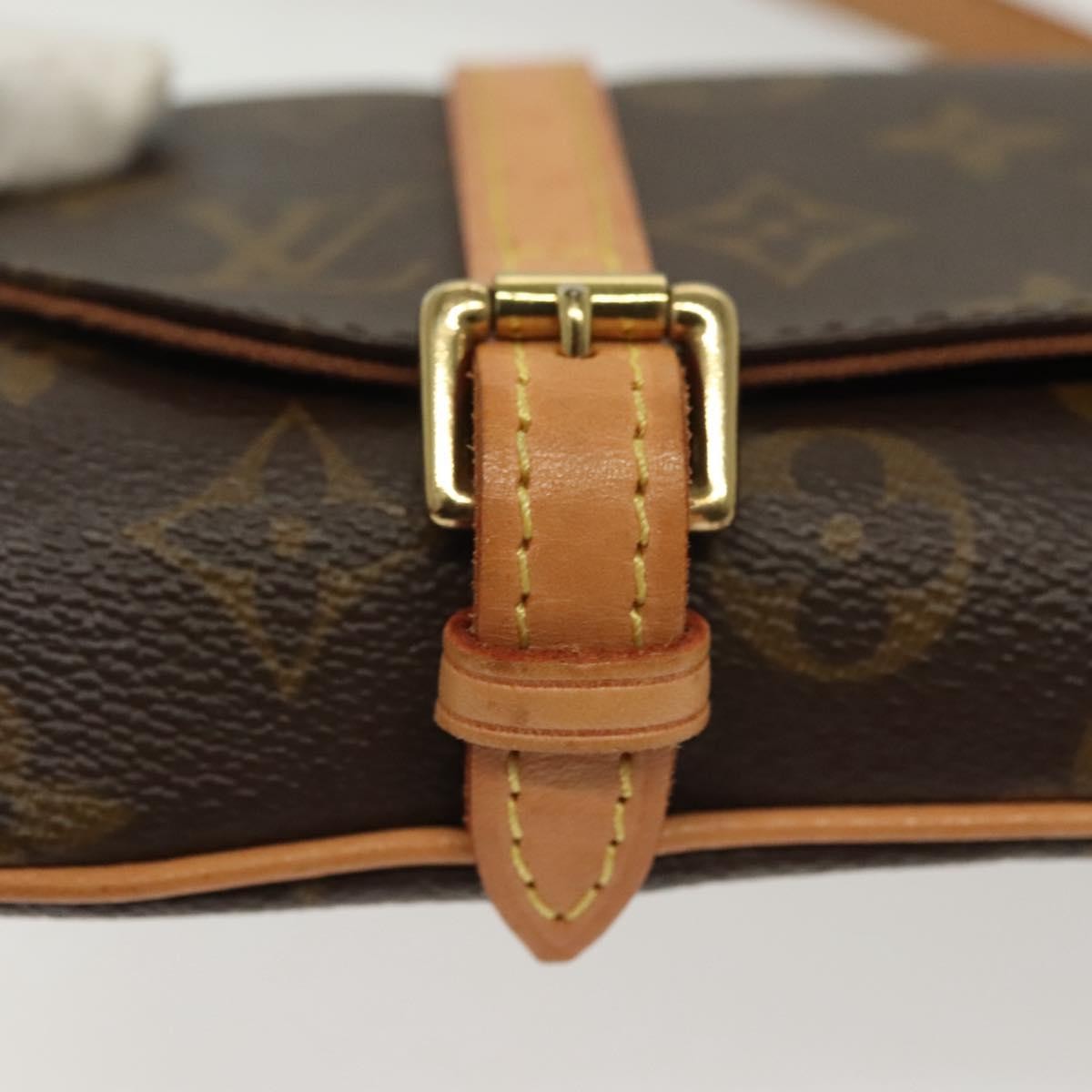 Louis Vuitton Marelle Waist Bag Monogram Canvas Brown Canvas Bag (Pre-Owned)