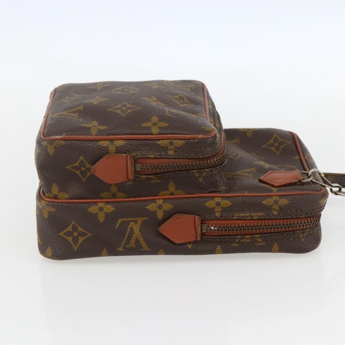 Louis Vuitton Amazone Bag Monogram Canvas Brown Canvas Shoulder Bag Bag (Pre-Owned)