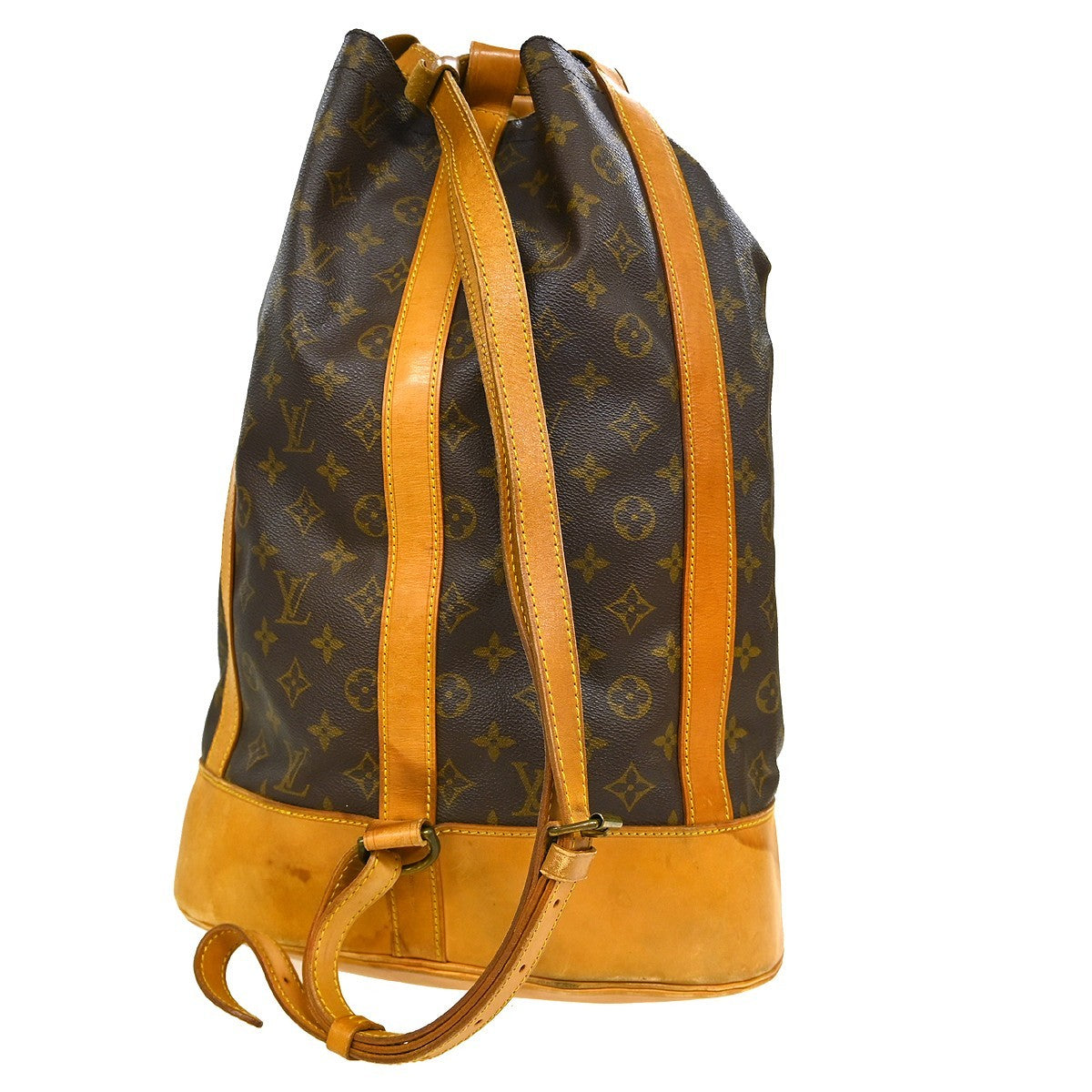 Louis Vuitton Randonnee Backpack Monogram Canvas Brown Canvas Backpack Bag (Pre-Owned)