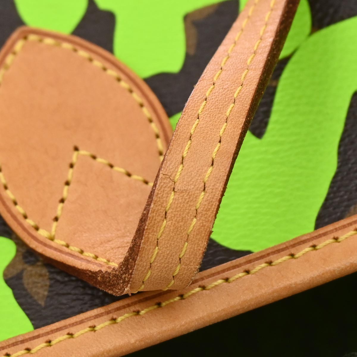 Louis Vuitton Neverfull Tote Limited Edition Monogram Graffiti Green Canvas Tote Bag Bag (Pre-Owned)