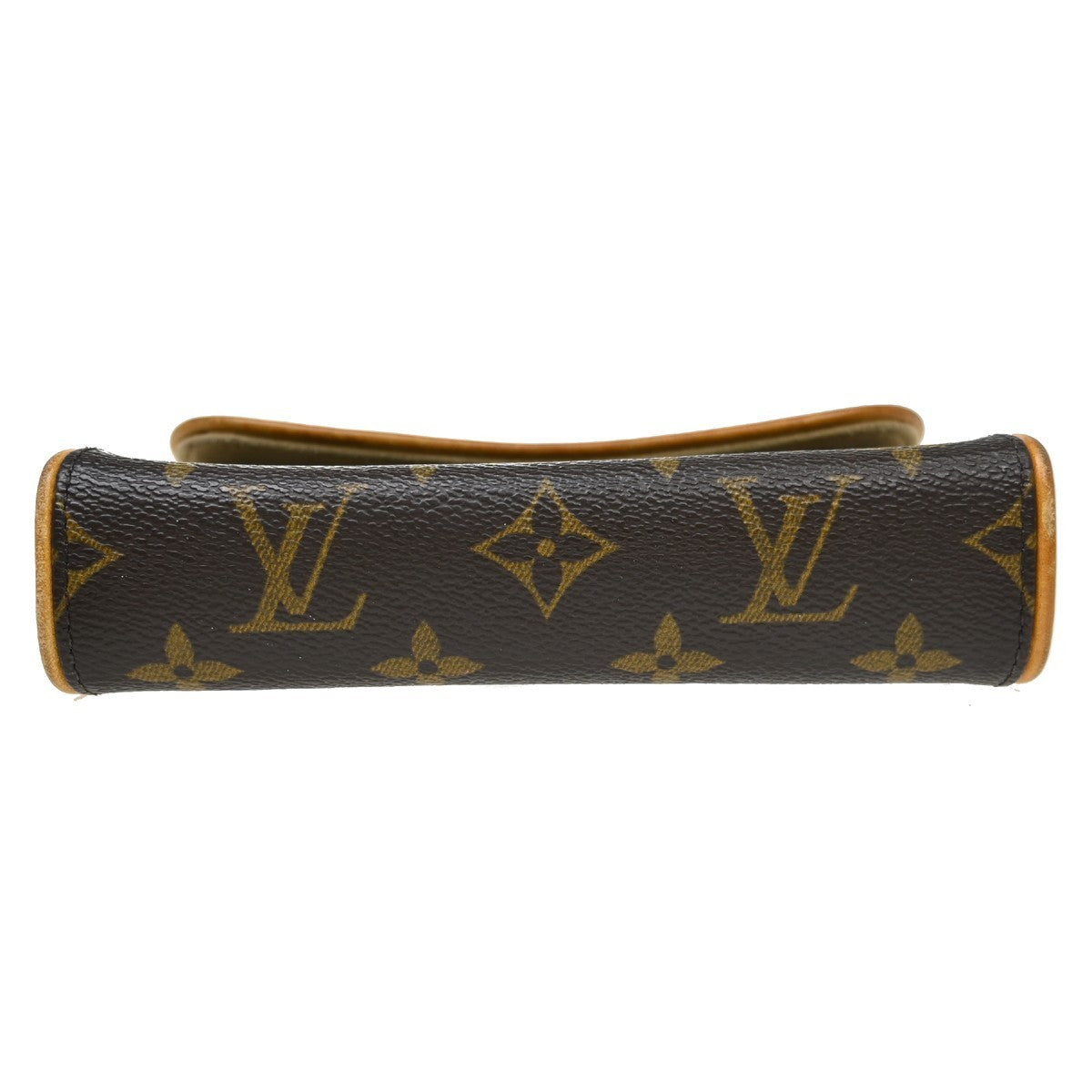 Louis Vuitton Florentine Waist Bag Monogram Canvas Brown Canvas Clutche & Pouche Bag (Pre-Owned)