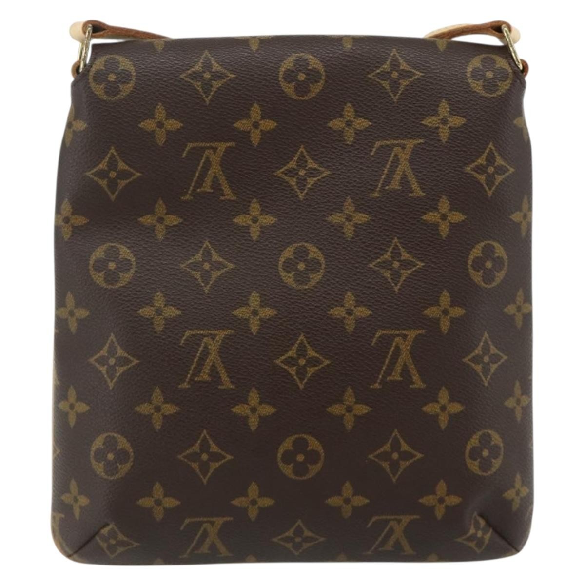 Louis Vuitton Musette Salsa Handbag Monogram Canvas Brown Canvas Shoulder Bag Bag (Pre-Owned)