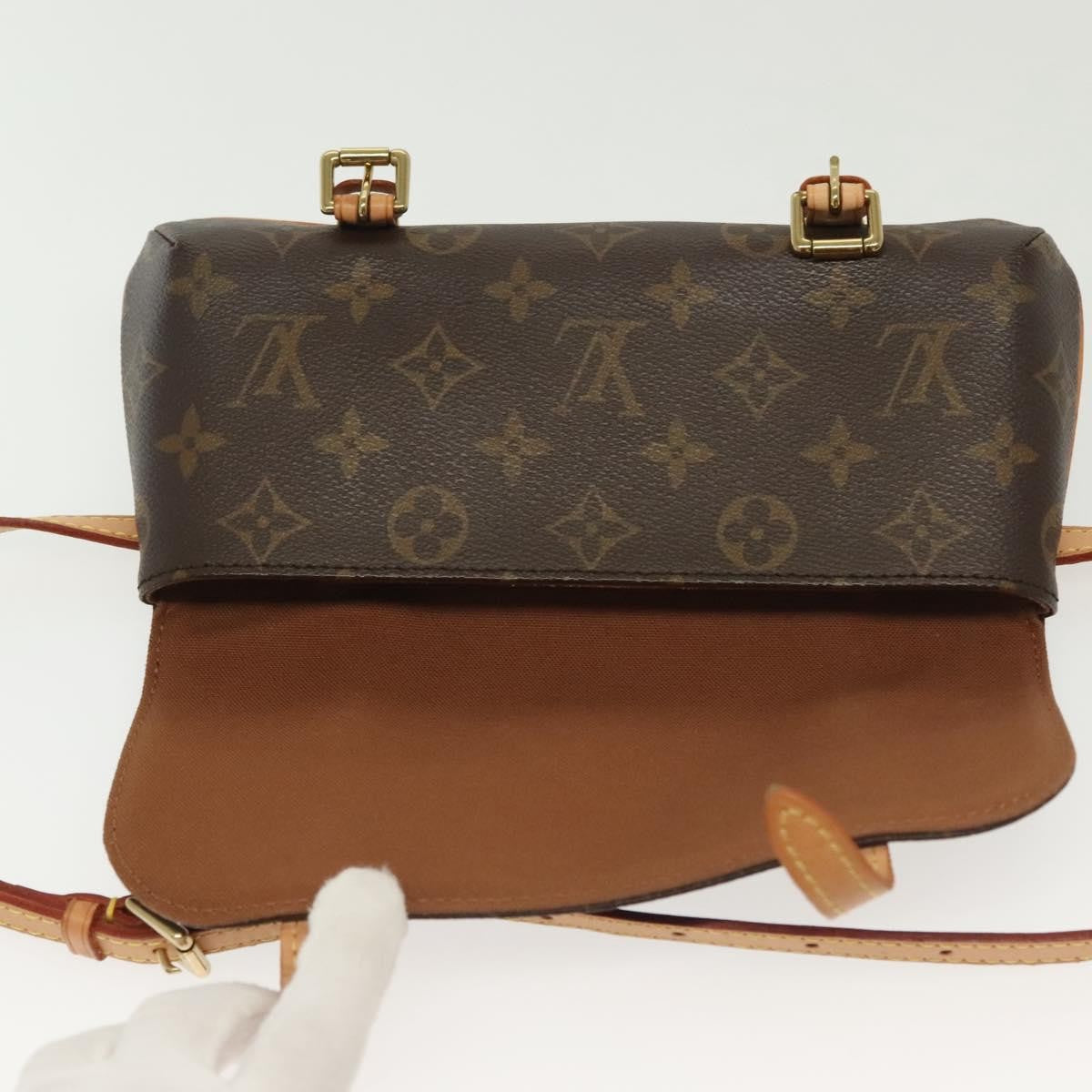 Louis Vuitton Marelle Waist Bag Monogram Canvas Brown Canvas Bag (Pre-Owned)
