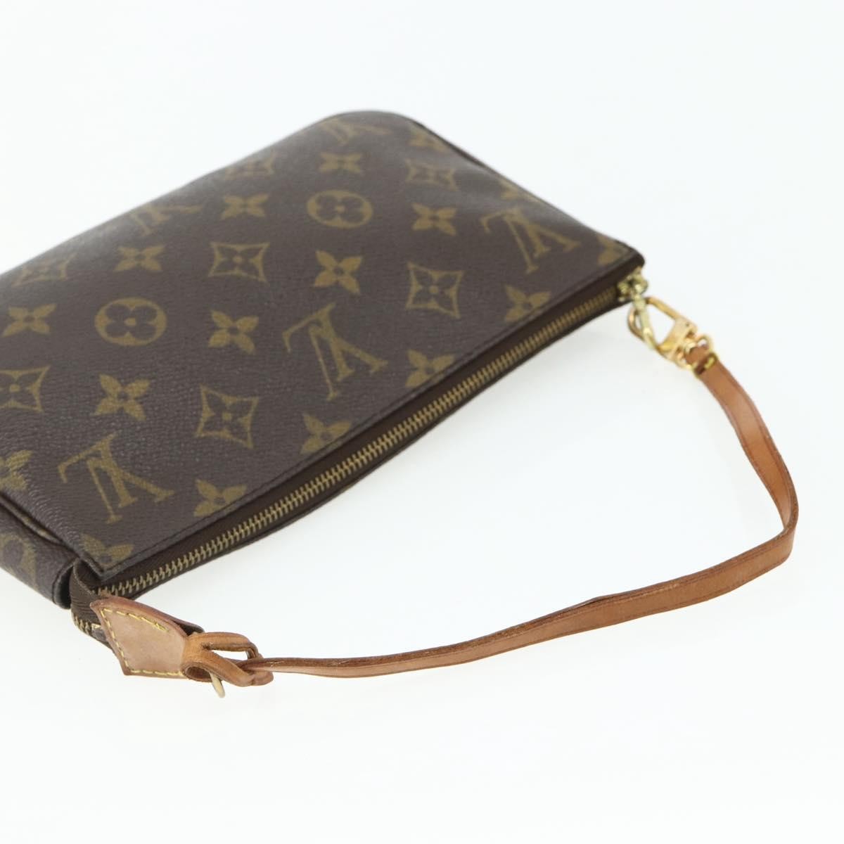Louis Vuitton Pochette Accessoires Nm Monogram Canvas Brown Canvas Clutche & Pouche Bag (Pre-Owned)