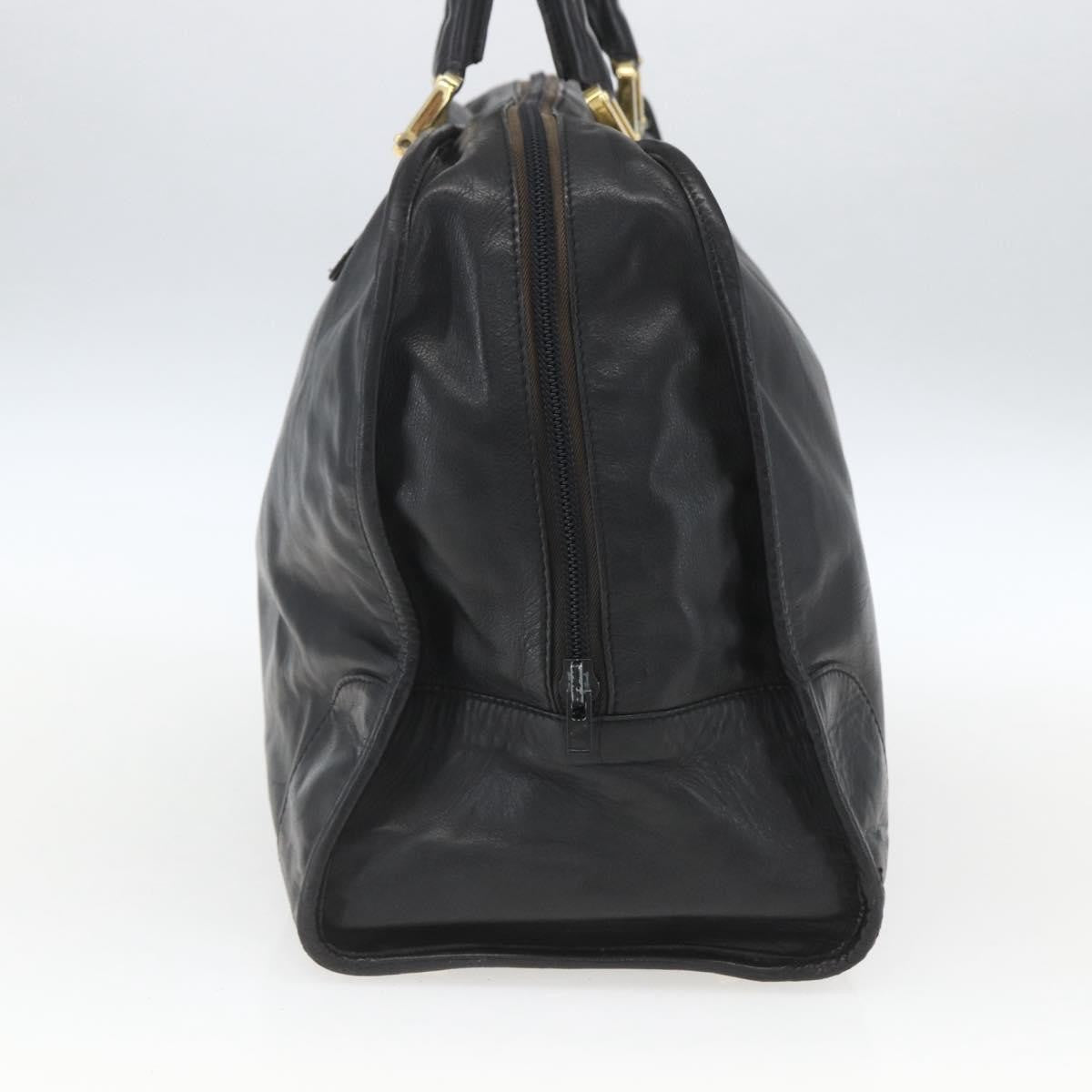 Loewe Amazona Bag Leather Gold Leather Travel Bag Bag (Pre-Owned)