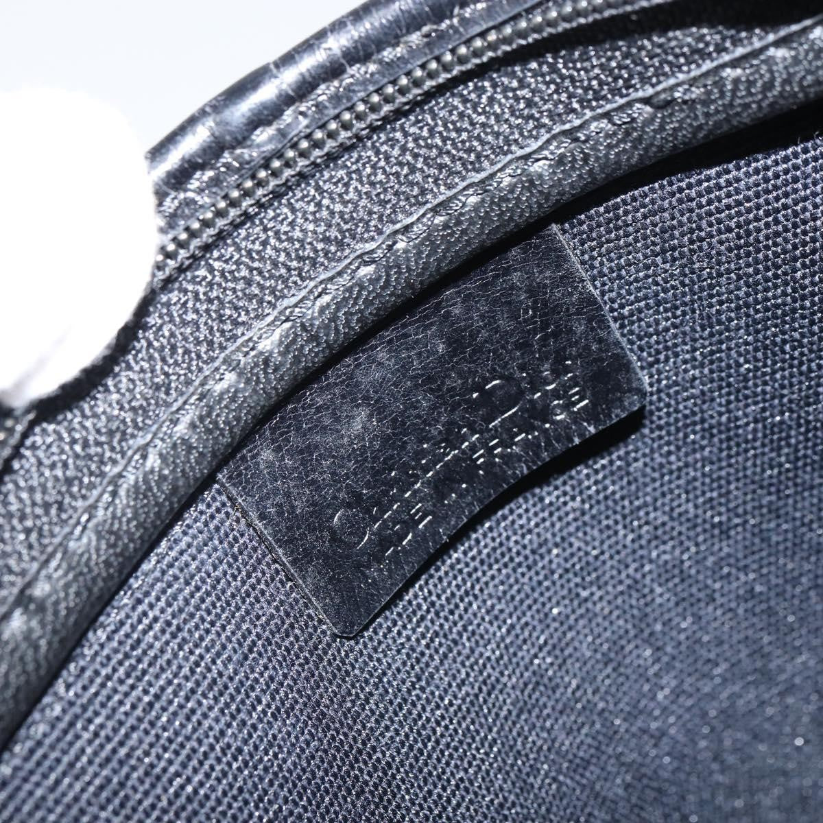 Christian Dior Trotter Pouch Canvas Black Canvas Clutche & Pouche Bag (Pre-Owned)