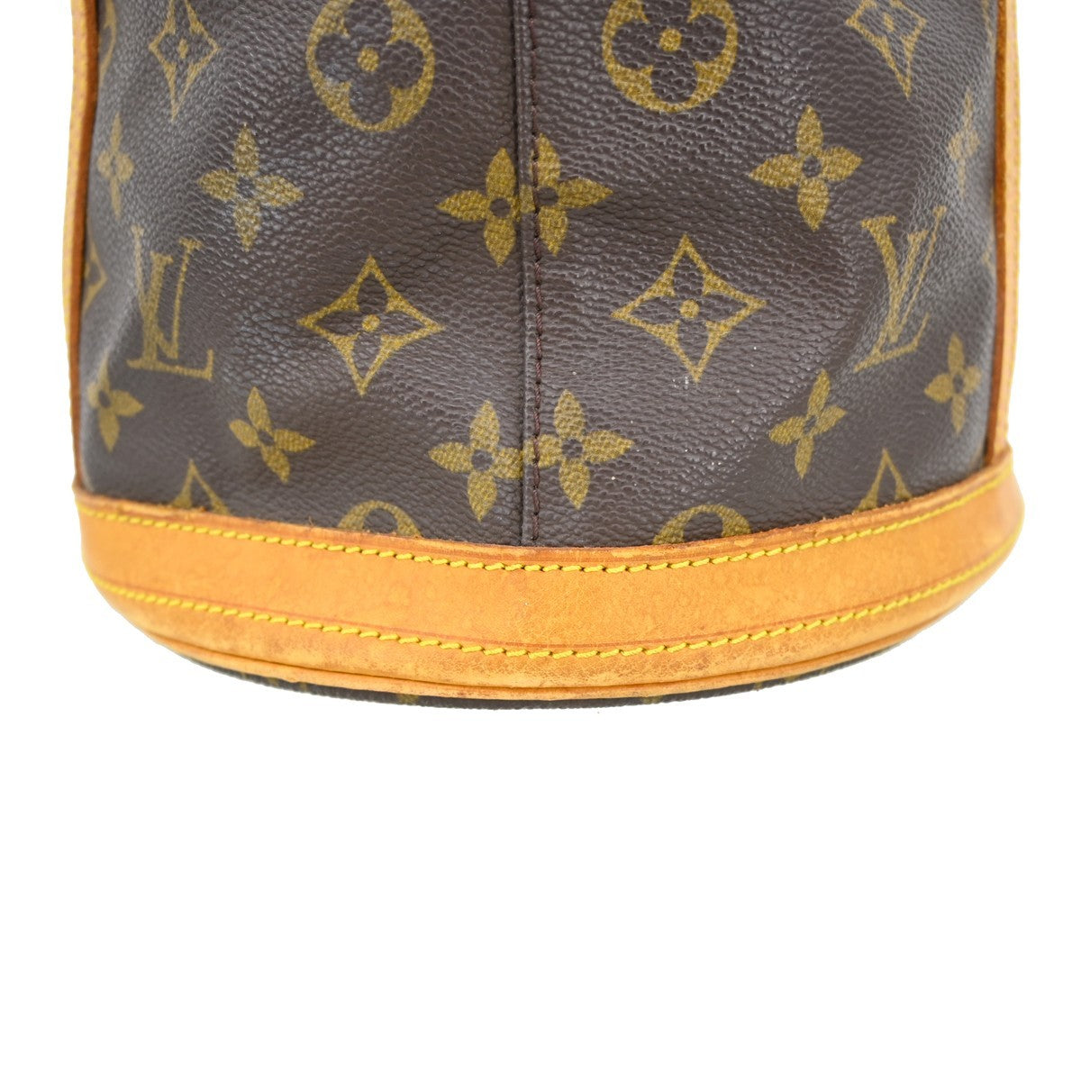 Louis Vuitton Bucket Bag Monogram Canvas Brown Canvas Tote Bag Bag (Pre-Owned)