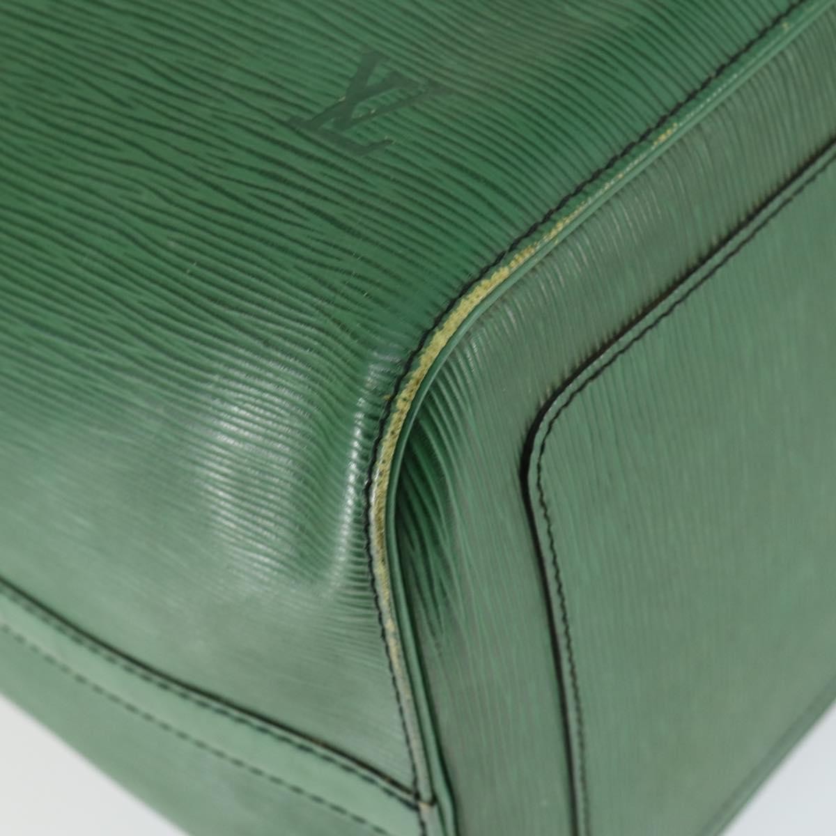 Louis Vuitton Keepall Bag Epi Leather Green Leather Travel Bag Bag (Pre-Owned)
