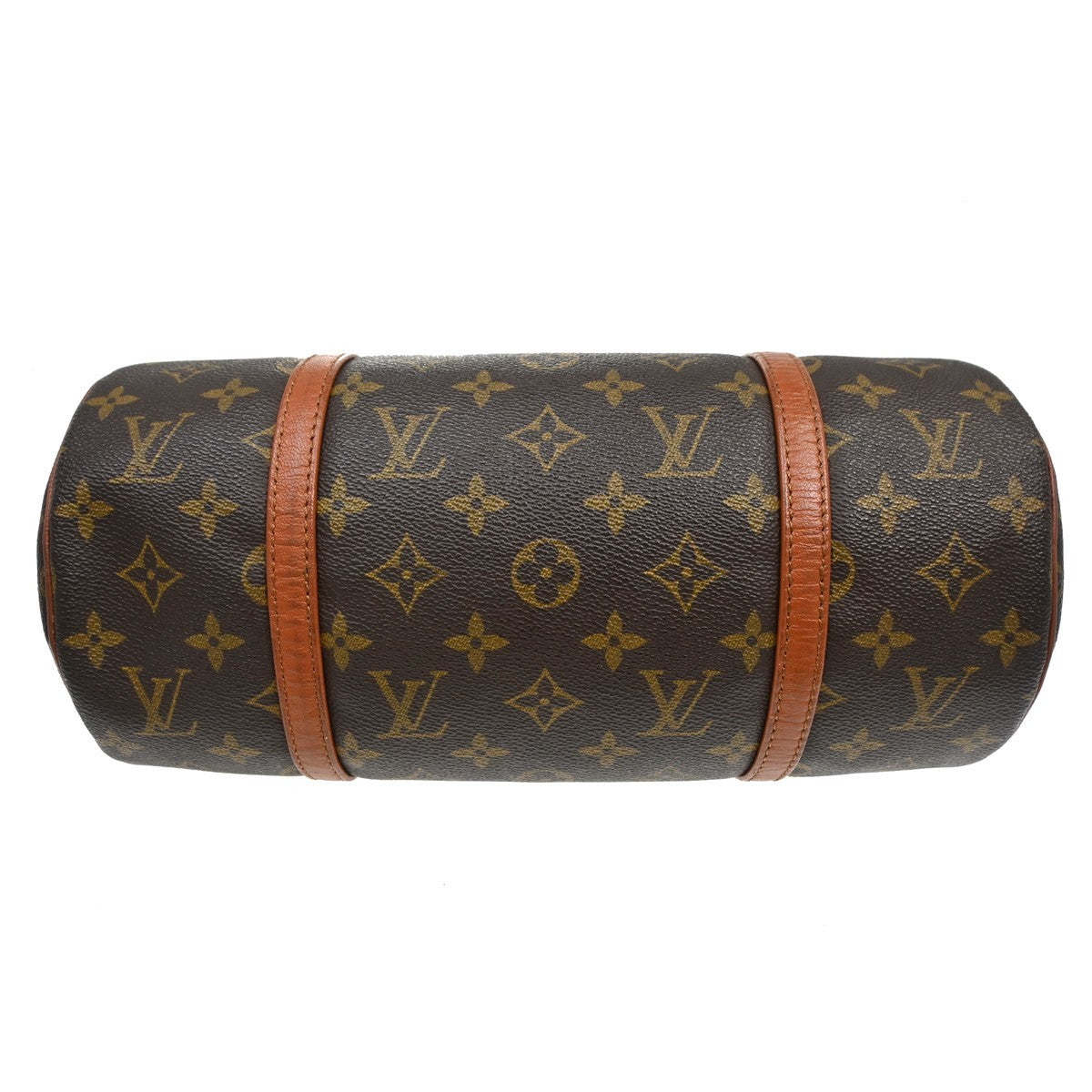 Louis Vuitton Papillon Handbag Monogram Canvas Brown Canvas Handbag (Pre-Owned)