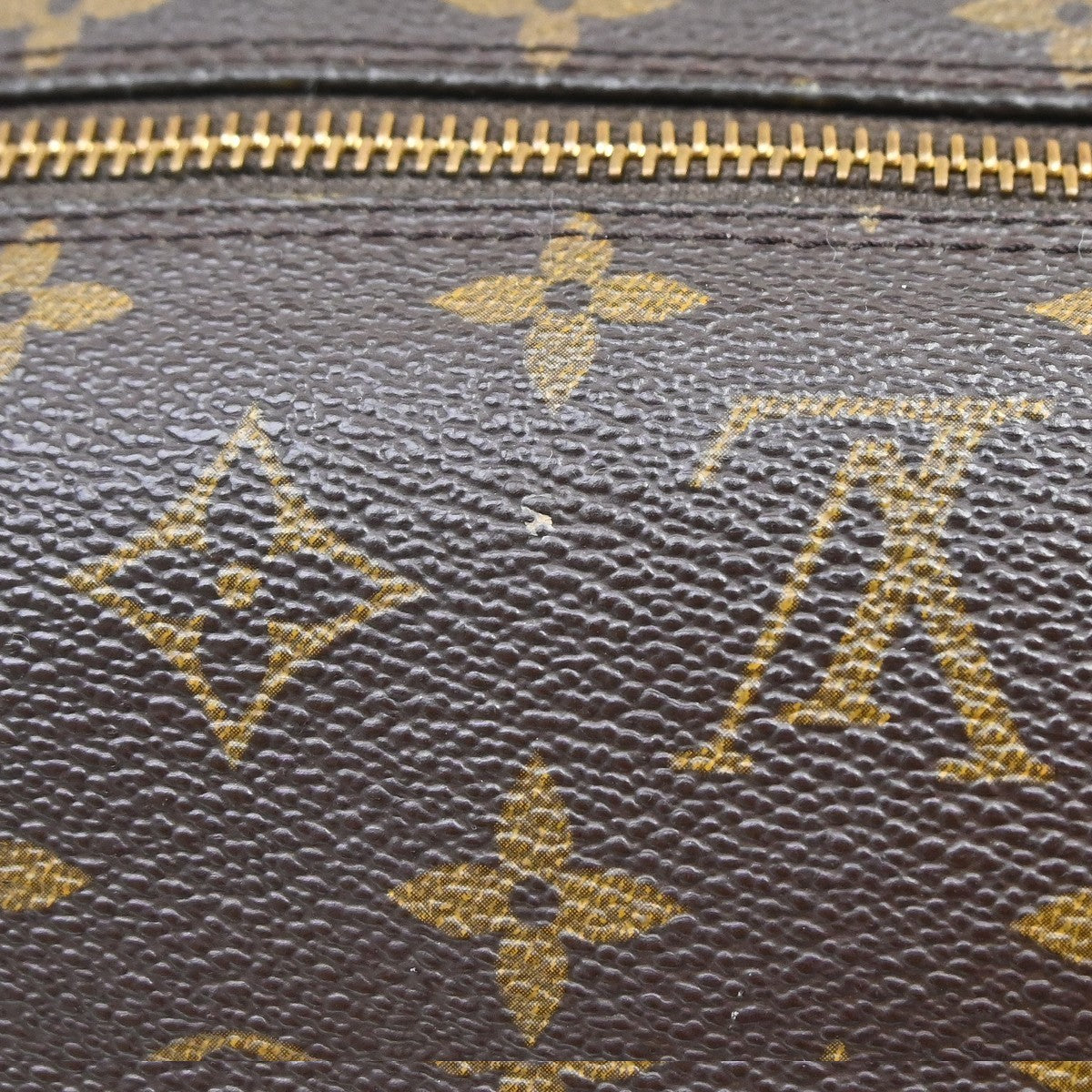 Louis Vuitton Papillon Handbag Monogram Canvas Brown Canvas Handbag (Pre-Owned)