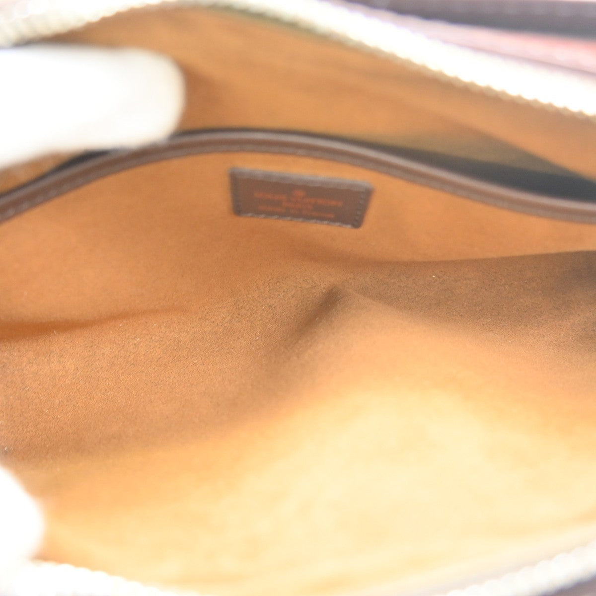 Louis Vuitton Pochette Saint Louis Damier Brown Canvas Clutche & Pouche Bag (Pre-Owned)