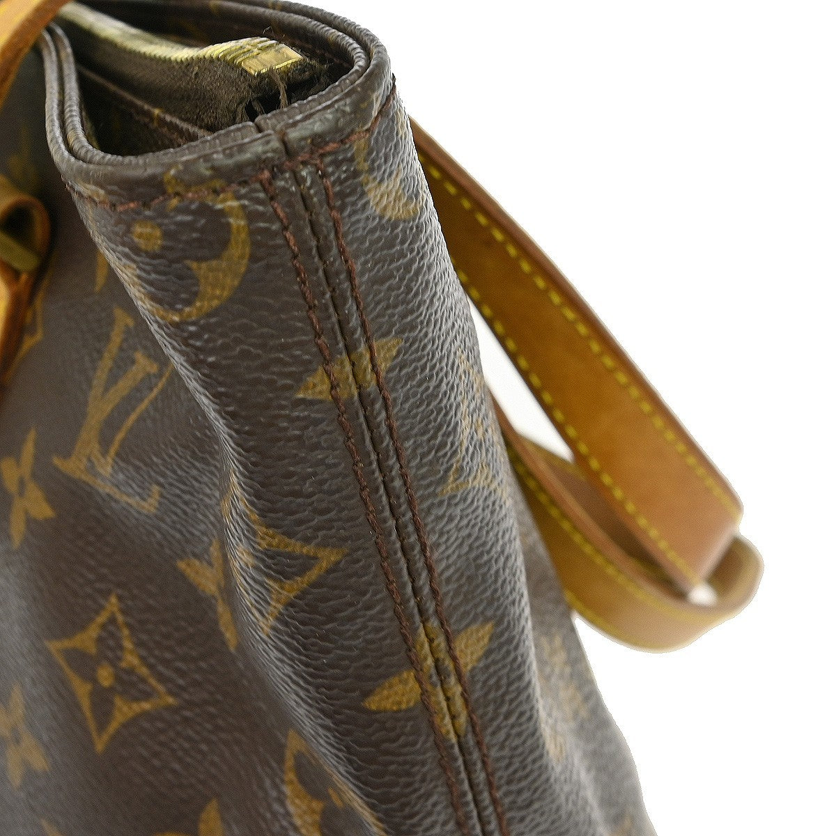 Louis Vuitton Cabas Piano Monogram Canvas Brown Canvas Tote Bag Bag (Pre-Owned)