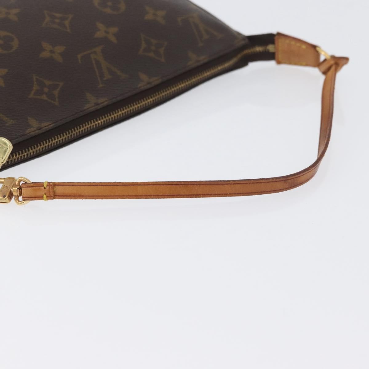 Louis Vuitton Pochette Accessoires Nm Monogram Canvas Brown Canvas Clutche & Pouche Bag (Pre-Owned)