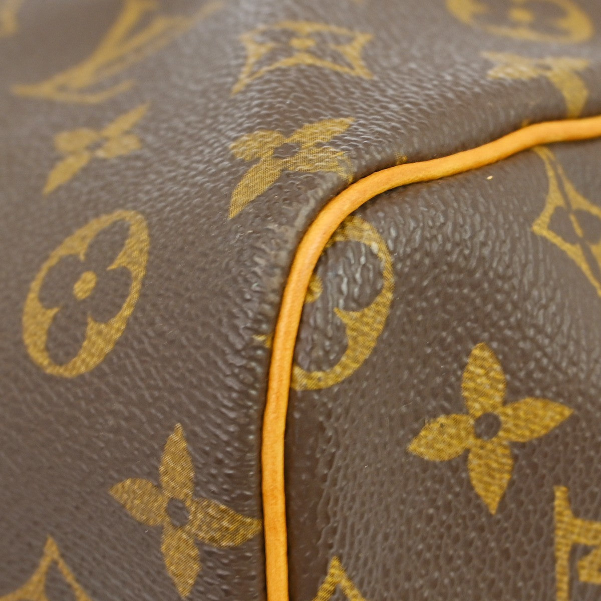 Louis Vuitton Keepall Bag Monogram Canvas Brown Canvas Travel Bag Bag (Pre-Owned)