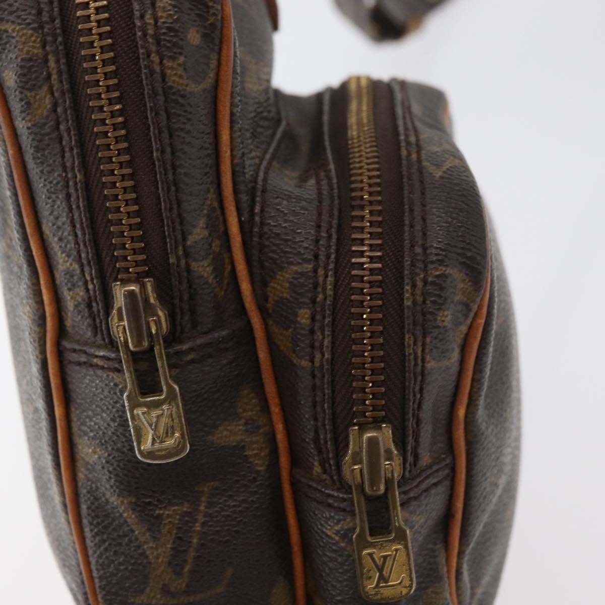 Louis Vuitton Amazone Bag Monogram Canvas Brown Canvas Shoulder Bag Bag (Pre-Owned)