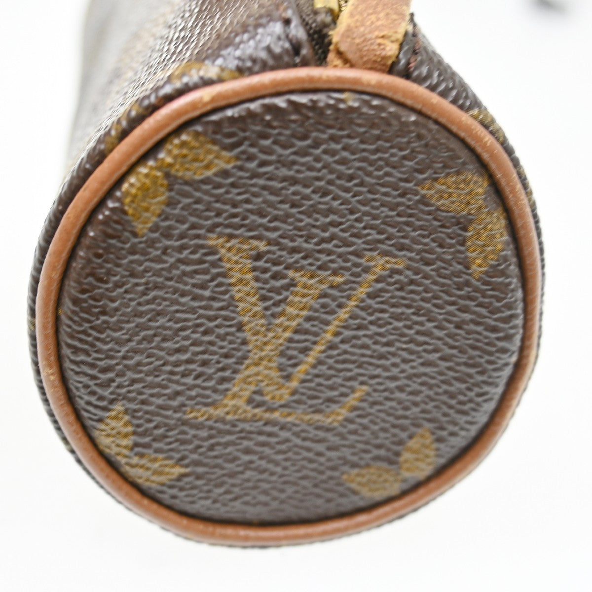 Louis Vuitton Papillon Pochette Monogram Canvas Brown Canvas Handbag (Pre-Owned)