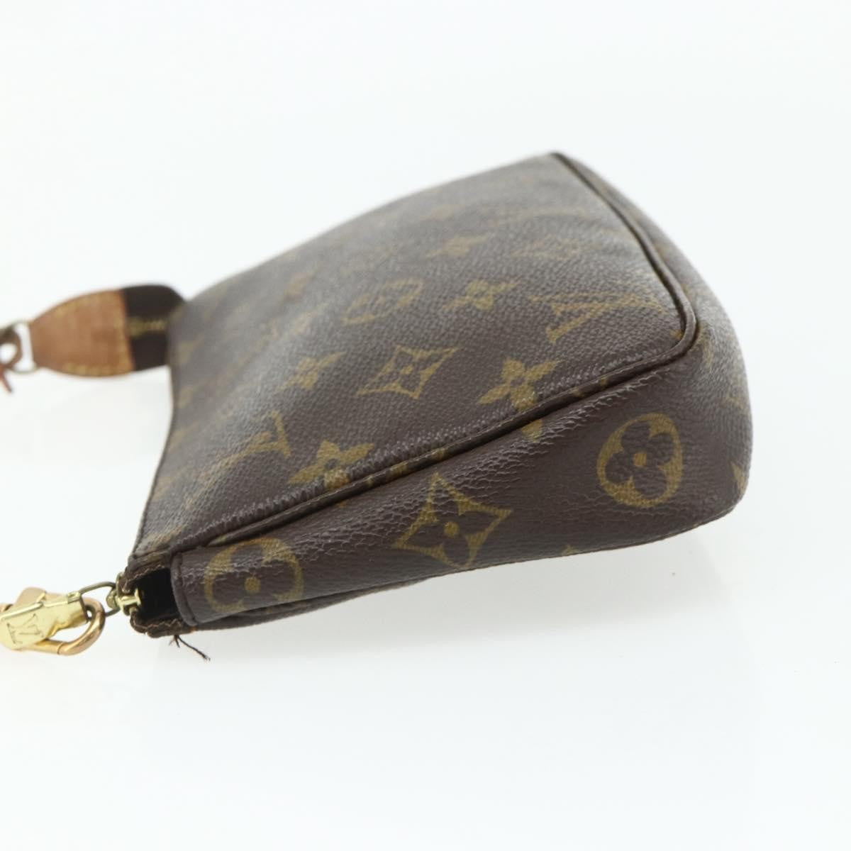 Louis Vuitton Pochette Accessoires Nm Monogram Canvas Brown Canvas Clutche & Pouche Bag (Pre-Owned)