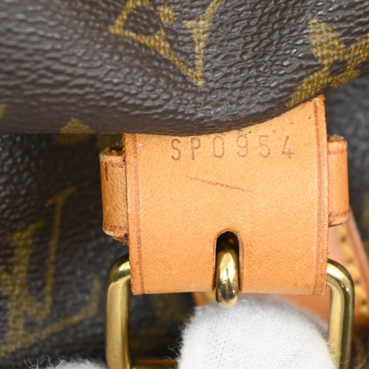 Louis Vuitton Sac Chasse Hunting Bag Monogram Canvas Brown Canvas Travel Bag Bag (Pre-Owned)