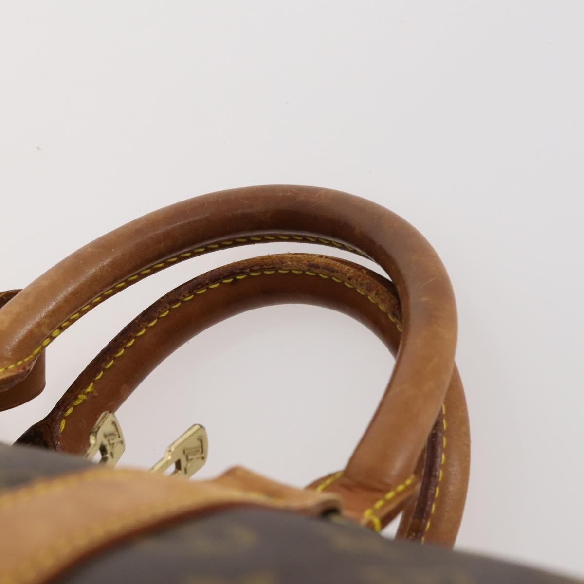 Louis Vuitton Keepall Bandouliere Bag Monogram Canvas Brown Canvas Travel Bag Bag (Pre-Owned)