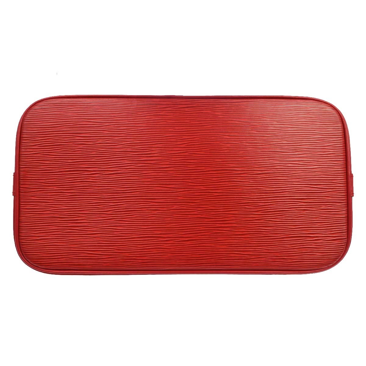 Louis Vuitton Alma Handbag Epi Leather Red Leather Handbag (Pre-Owned)