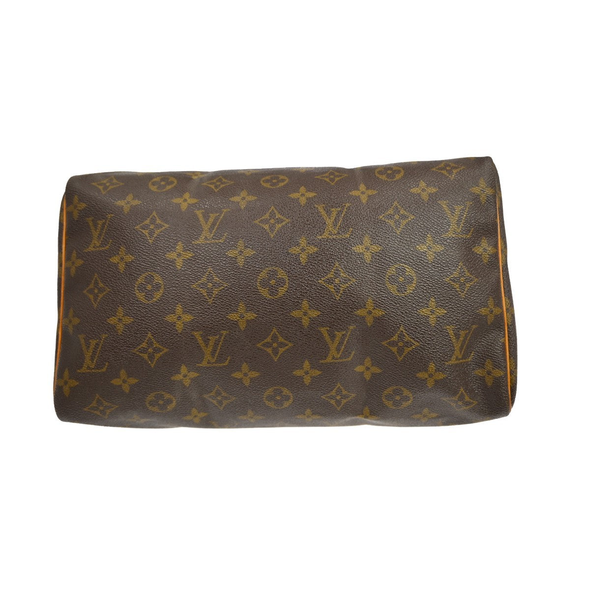 Louis Vuitton Speedy Handbag Monogram Canvas Brown Canvas Handbag (Pre-Owned)