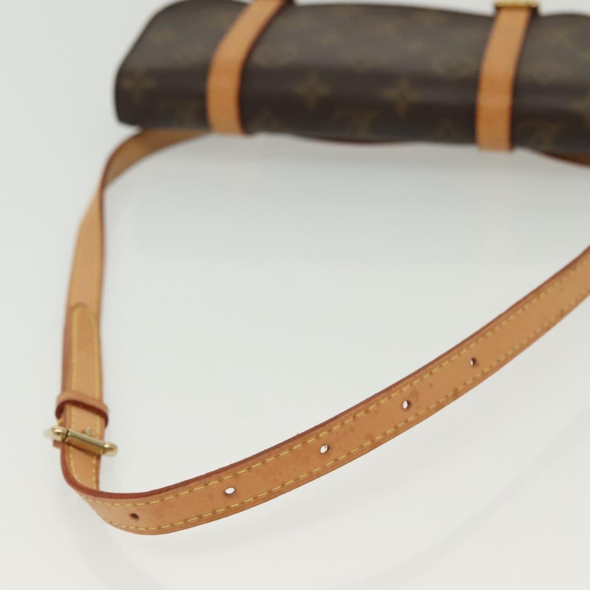Louis Vuitton Marelle Waist Bag Monogram Canvas Brown Canvas Bag (Pre-Owned)