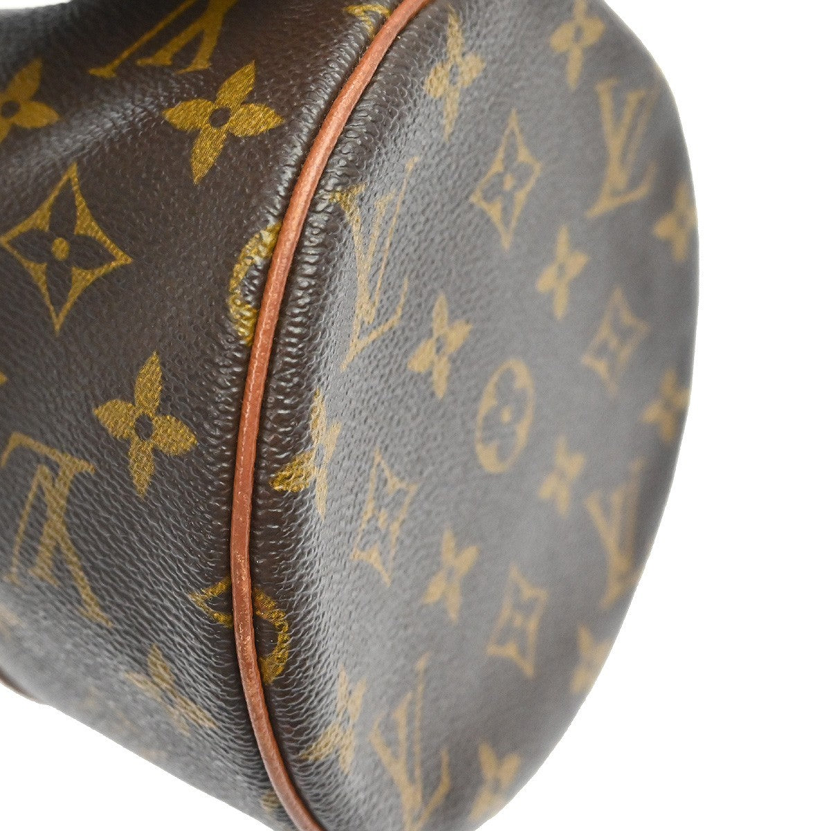 Louis Vuitton Papillon Handbag Monogram Canvas Brown Canvas Handbag (Pre-Owned)
